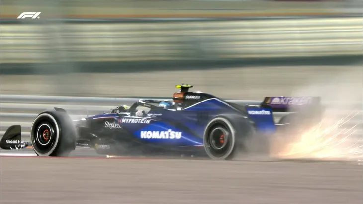 Video | Así fue el accidente de Colapinto en el GP de Abu Dhabi de Fórmula 1