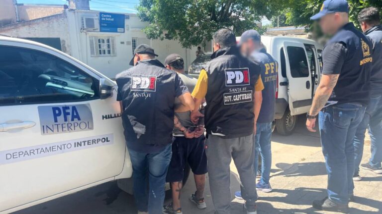 Cayó en la ciudad de Santa Fe un integrante de una organización narcocriminal que tenía pedido de captura internacional
