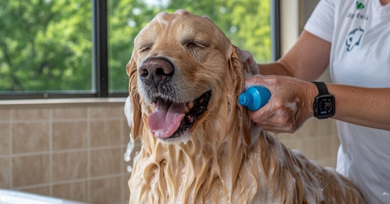 Cuál es la frecuencia ideal para bañar a un perro según los veterinarios