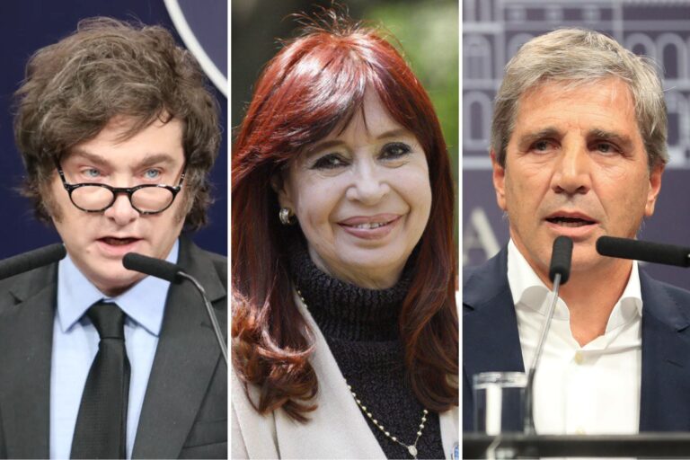 Cristina Kirchner arremetió contra Javier Milei y Luis Caputo tras la salida del cepo
