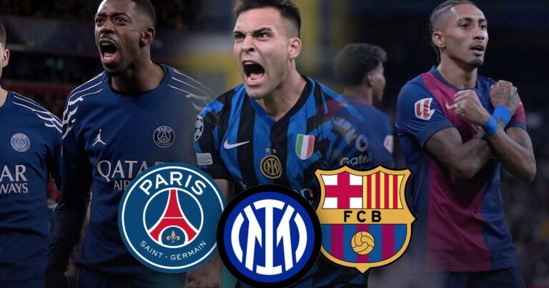 Sin Real Madrid, los tres clubes europeos que van por el triplete