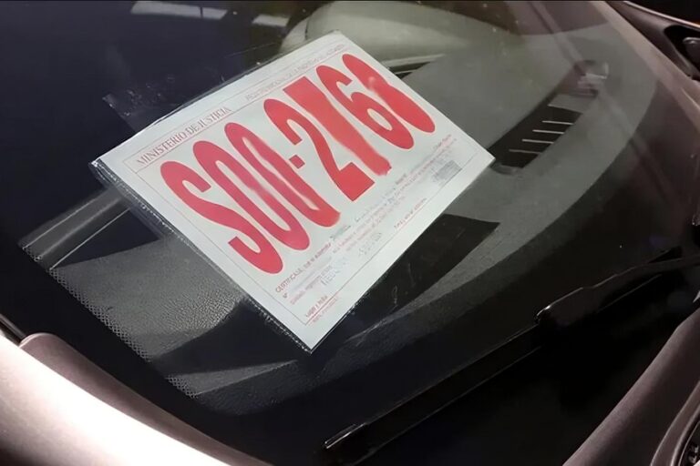 Autos con papeles en lugar de patentes: a qué se debe?