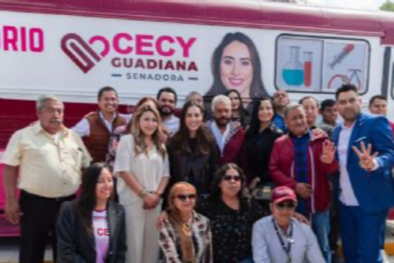Otra  Andrea Chávez en el norte: Cecilia Guadiana opera unidad médica