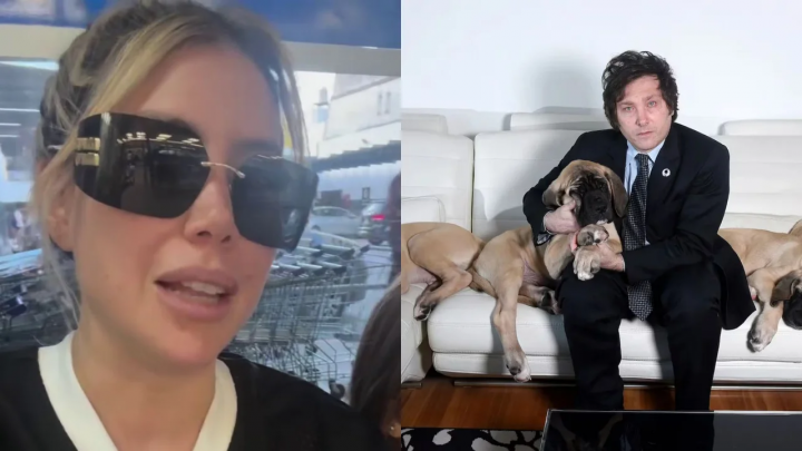 Wanda Nara le pidió a Milei que ?los perritos puedan entrar a los súper?