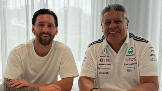 Messi y Chiqui Tapia se reunieron en Miami con el Mundial 2026 en el horizonte