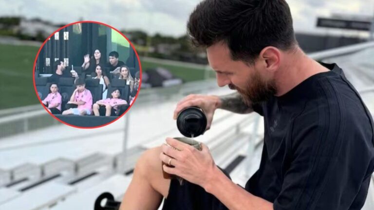 Le rechazaron un mate a Messi y el video se volvió viral en las redes sociales