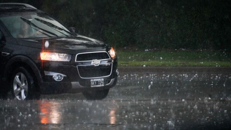 Rosario: tras el granizo, elevan a naranja el nivel de alerta por tormentas fuertes y ráfagas