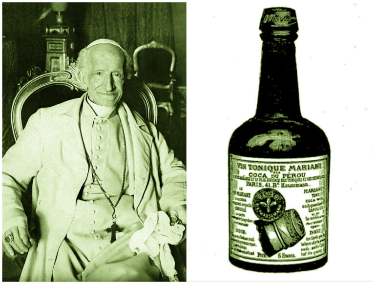 Vin Mariani, la bebida que tomaba el papa León XIII, era a base de vino de Burdeos y coca de Perú