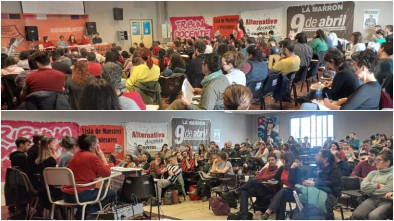 Encuentro educativo Ademys: las reformas educativas de Javier Milei, Jorge Macri y el FMI