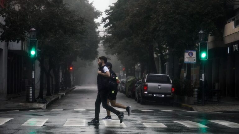El tiempo en Rosario: viernes gris y húmedo, con lloviznas aisladas