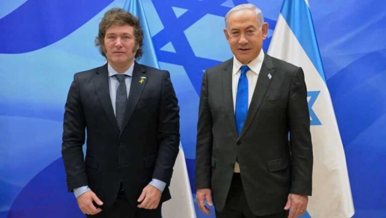 Mientras crece el repudio mundial por el genocidio en Gaza, Milei espera la visita de Netanyahu para principios de septiembre