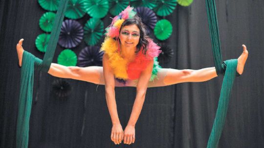 Un único cuerpo a través del trapecio