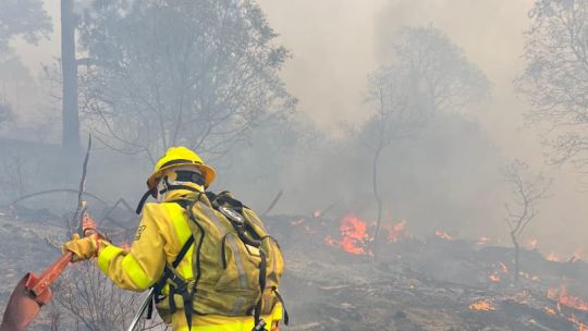 Incendios en Córdoba: aseguran que no hay fuego activo, pero se registran perímetros inestables