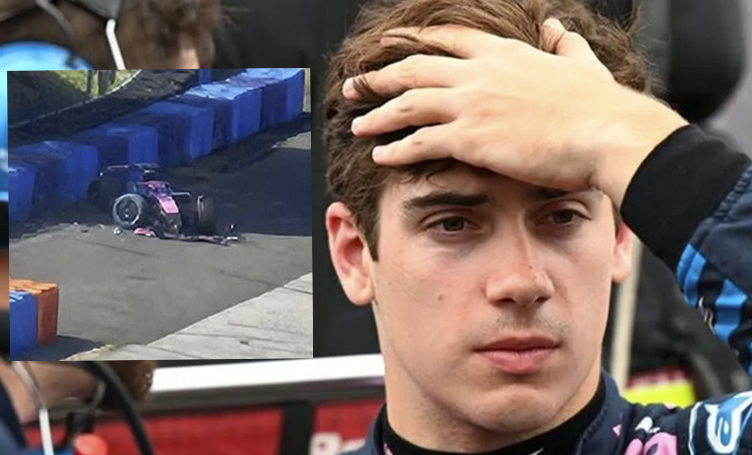 Urgente! Franco Colapinto sufrió un fuerte choque mientras probaba gomas con su Alpine y fue hospitalizado