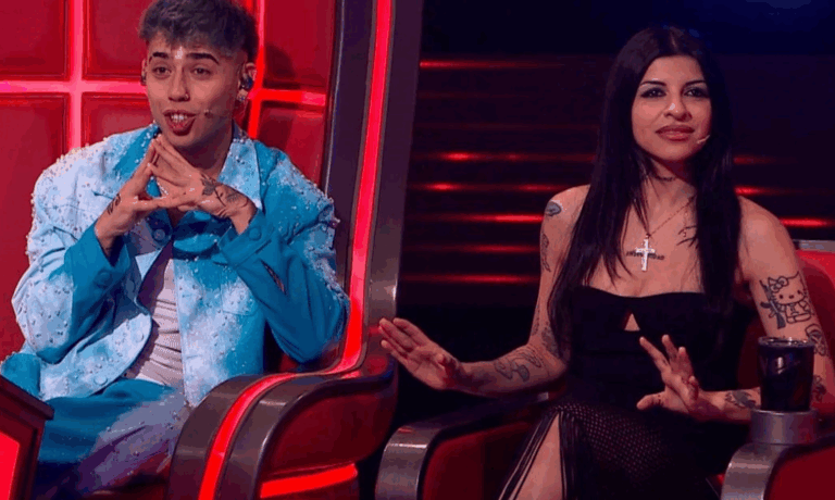 El enojo de Cazzu por una desagradable situación con Luck Ra en La Voz Argentina