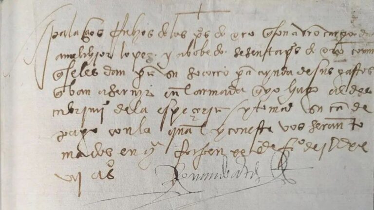 El FBI devolvió a México un documento robado, firmado por Hernán Cortés en 1527