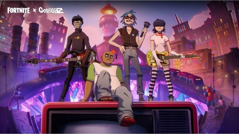 Gorillaz llega a Fortnite: cuándo estará disponible y todos los detalles del nuevo parche