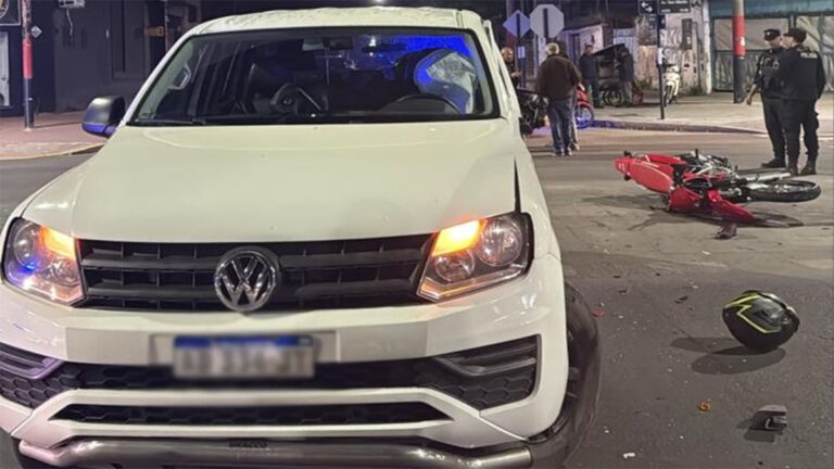 Choque en zona sur: el conductor de la camioneta tenía 1,57 de alcohol en sangre