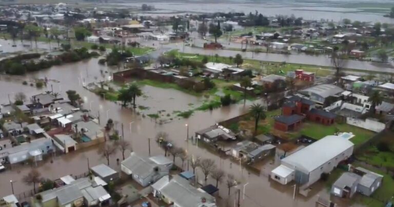 El drama de María Teresa, la localidad santafesina más castigada por la lluvia