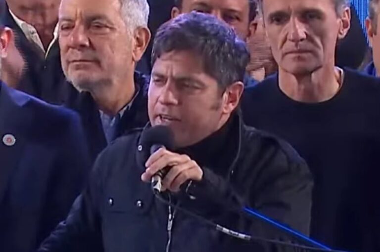 Axel Kicillof, tras la victoria: Es una alegría reparadora, le vinimos a poner freno al gobierno de Milei