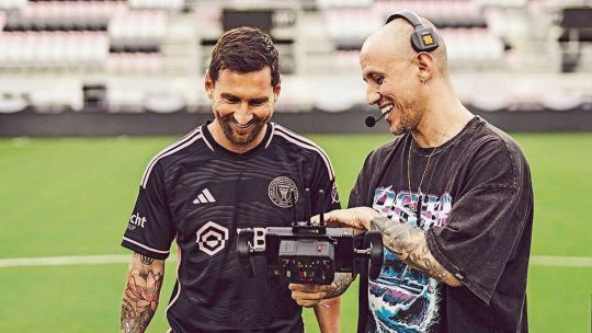 Cómo es el cruce entre Messi y Hollywood