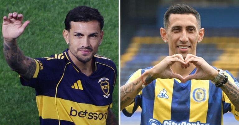 Rosario Central vs Boca: Di María y Paredes frente a frente en el partido más importante del Torneo Clausura 2025