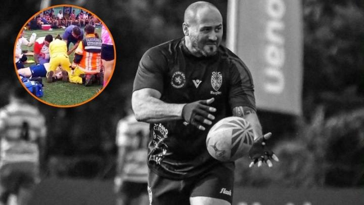 Rugbier argentino cayó desplomado y murió en pleno partido