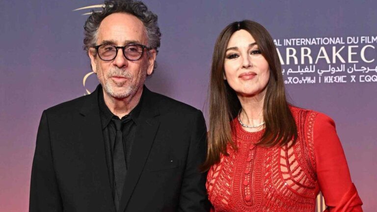 Mónica Bellucci se separó de Tim Burton luego de tres años de relación