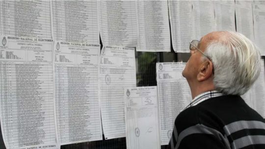 Publican el padrón definitivo para las elecciones legislativas de octubre de 2025