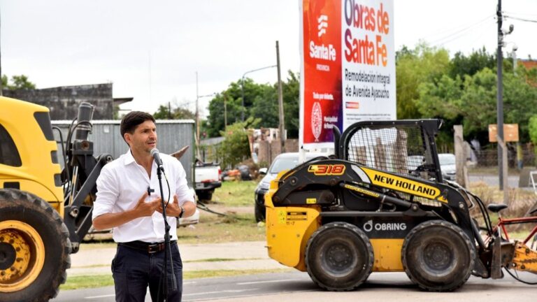 Pullaro pavimenta con las cerealeras