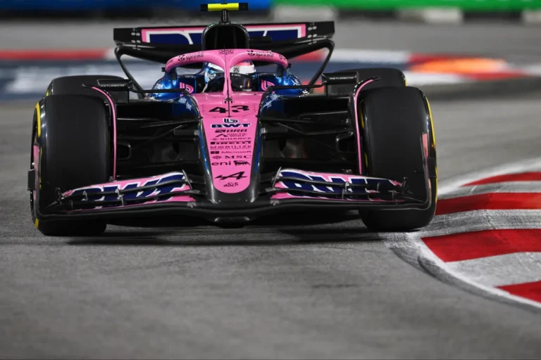 Colapinto empezó muy bien en México: terminó noveno