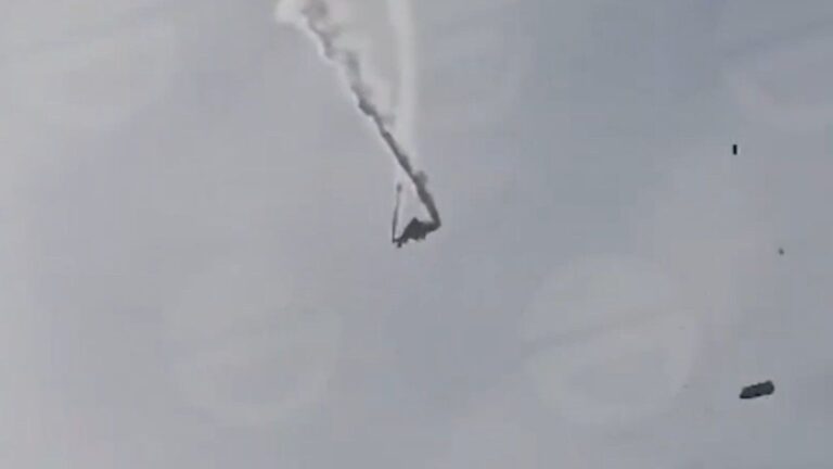 Un avión militar turco se estrelló en Georgia con 20 personas a bordo