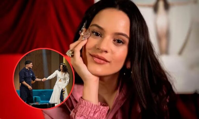 Encontró el amor en Argentina? El romántico flechazo de Rosalía con un famoso productor de El Trece