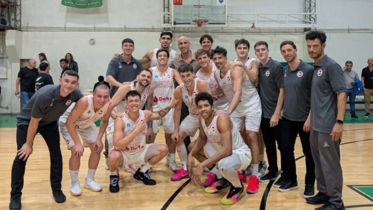 Con Manu Ginóbili en la platea, Provincial se hizo fuerte en Bahía por la Liga Argentina de básquet