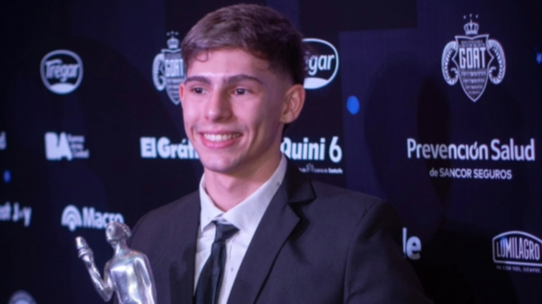 Quién es el deportista rosarino que ganó un Olimpia de Plata y se fotografió con Ángel Di María