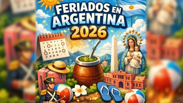 Uno por uno, todos los feriados del 2026