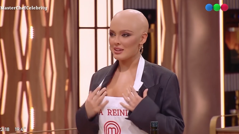 Sorpresa en «Masterchef Celebrity»: Por qué se peló La Reini?