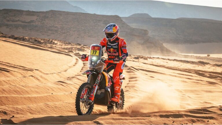 Rally Dakar: Luciano Benavides tuvo una mala etapa y perdió el liderazgo en Motos