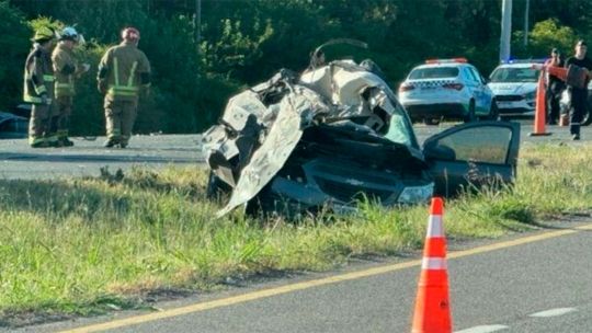Choque fatal en la ruta 6: un jefe de la Federal dio positivo de alcohol y la Justicia lo dejó libre