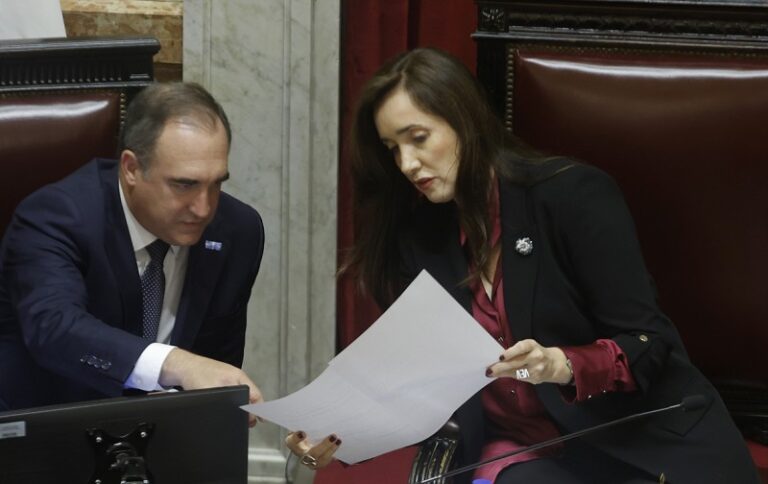 Villarruel complica el pase del fuero laboral a la Ciudad y choca con Milei