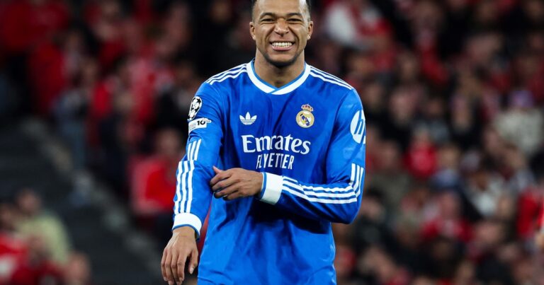 Oficial: Mbappé es baja de último momento en el Real Madrid y no jugará la vuelta contra el Benfica